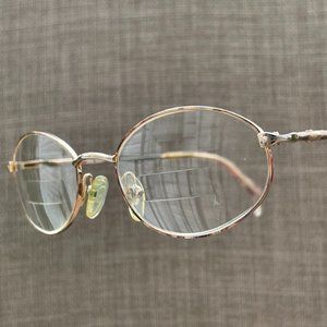Vintage Nine West Ladies Glasses Frame Multi Color Tone Eyeglasses Frame